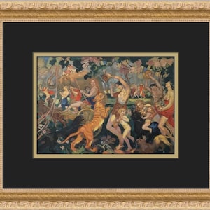 Stampa incorniciata personalizzata Maurice Denis Baccanale