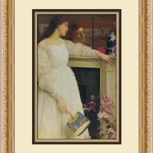 James Whistler The Little White Girl Custom Framed Print