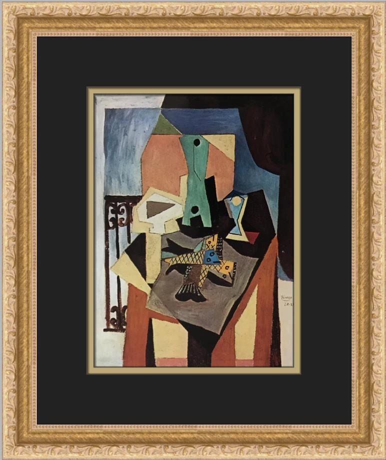 パブロ・ピカソ、静物５、希少限定画集より、新品額装付 il_fullxfull.5987443228_qwdg.jpg