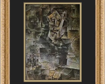 ARTCANVAS Portrait of Daniel-henry Kahnweiler 1910 Canvas Art