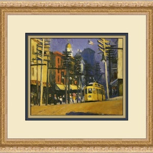 Edward Hopper Yonkers Custom Framed Print