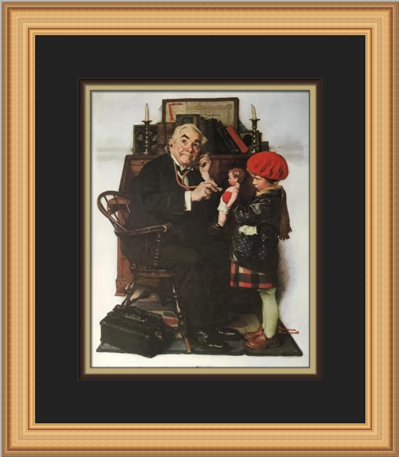 Norman rockwell doctor prints - Etsy 日本