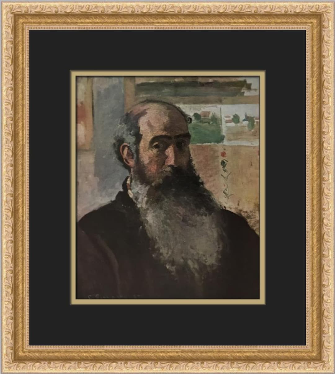 Camille Pissarro Self-portrait I Custom Framed Print - Etsy