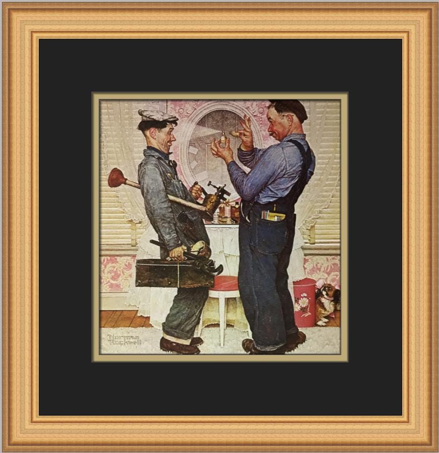 Norman rockwell dog - Etsy 日本