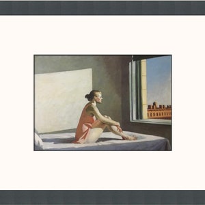 Edward Hopper Morning Sun Custom Framed Mini Print