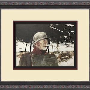 Andrew Wyeth The German Custom Framed Print