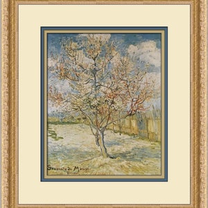 Vincent Van Gogh Souvenir De Mauve Custom Framed Print