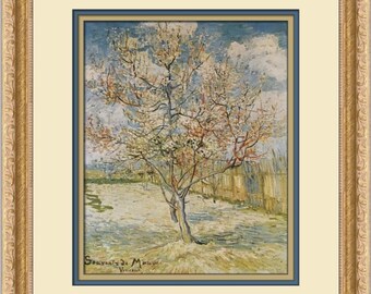 Vincent Van Gogh Souvenir De Mauve Custom Framed Print