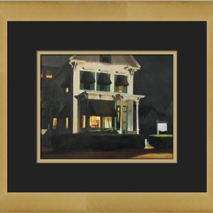 Edward Hopper Room for Tourists Custom Framed Print