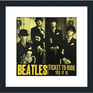 The Beatles Ticket To Run #1 Einzeldruck aus dem Box-Set INDIVIDUELL GERAHMT