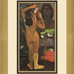 Paul Gauguin The Moon and Earth Custom Framed Print
