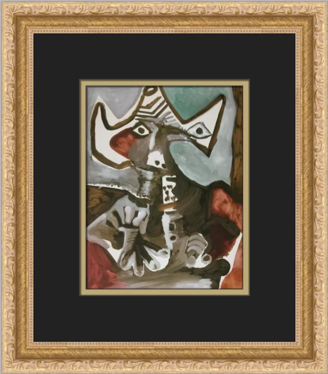Pablo Picasso Mardi Gras Custom Framed Print - Etsy