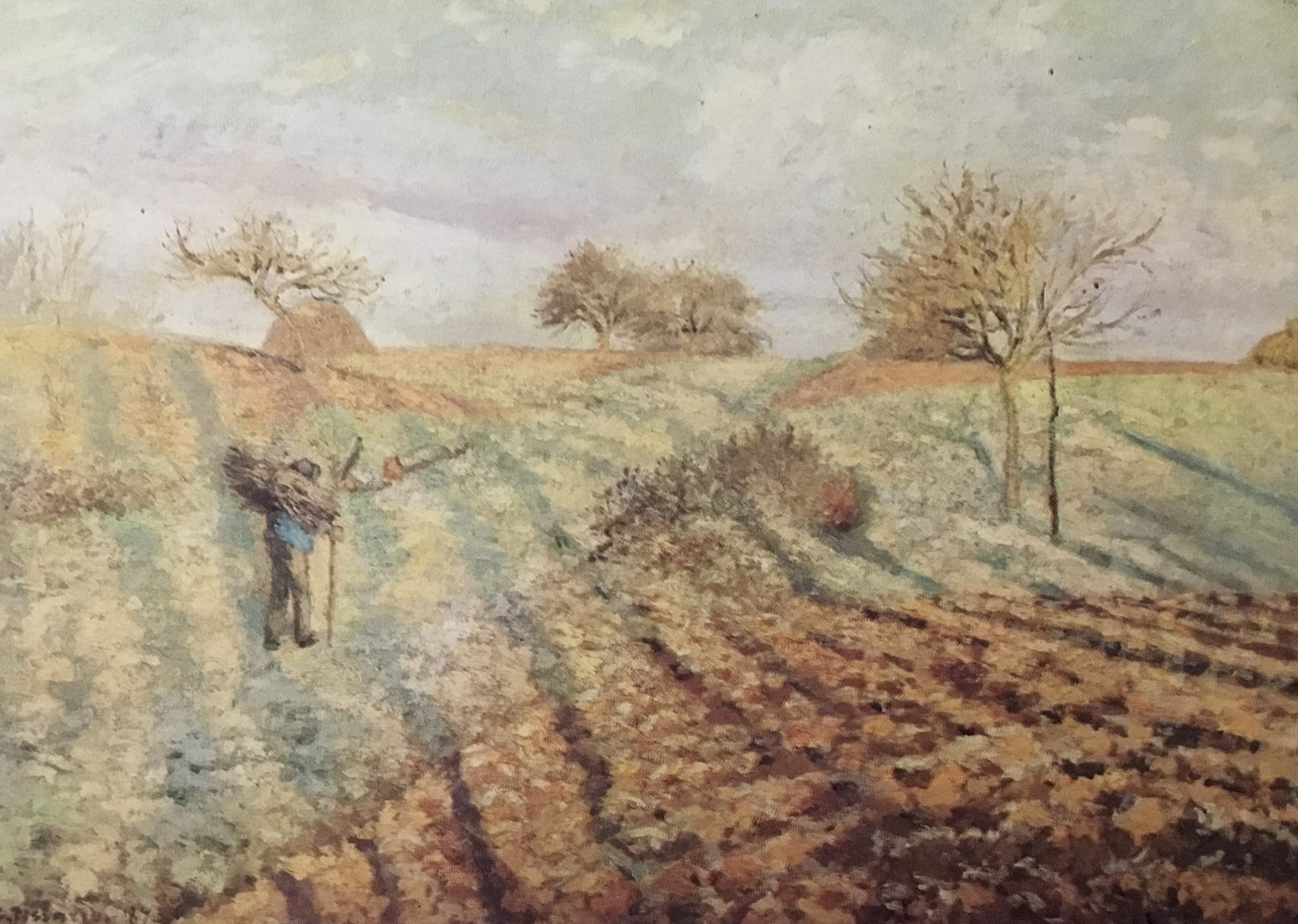 Camille Pissarro Hoarfrost Custom Framed Print - Etsy