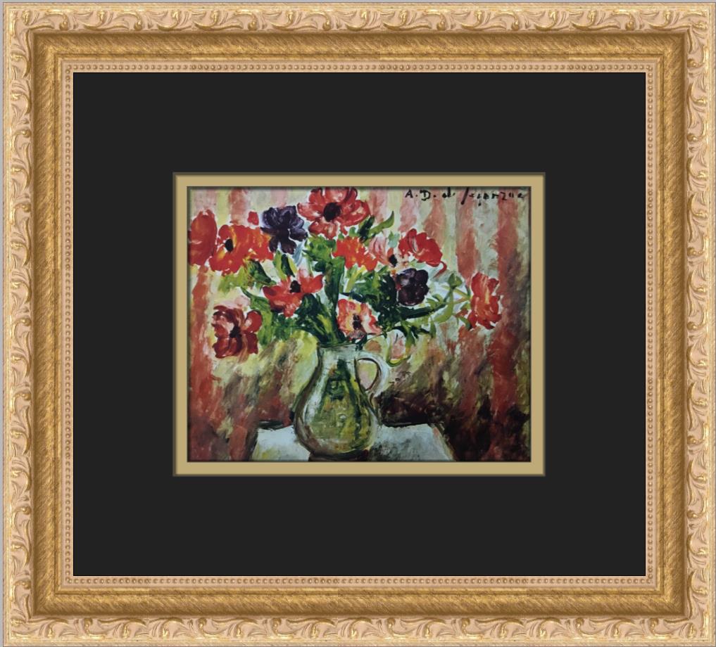 アンドレ・デュノワイエ・ド・スゴンザック、赤い屋根のある風景 Dunoyer de segonzac - Etsy 日本