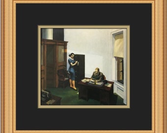Office at Night by Edward Hopper - Etsy