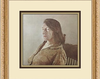 Andrew Wyeth That Gentleman Custom Framed Print - Etsy 日本