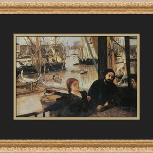 James Whistler Wapping Custom Framed Print