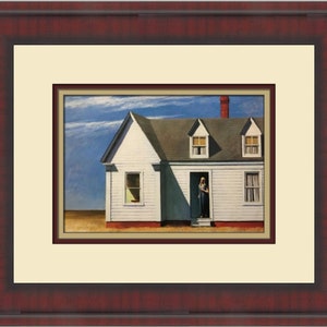 Edward Hopper High Noon Custom Framed Print