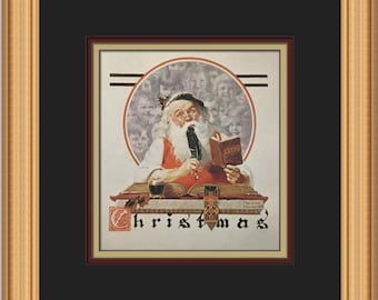 ノーマン ロックウェル アート、選択 - クロスステッチ パターンまたは