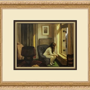 Edward Hopper Eleven a.m. Custom Framed Print