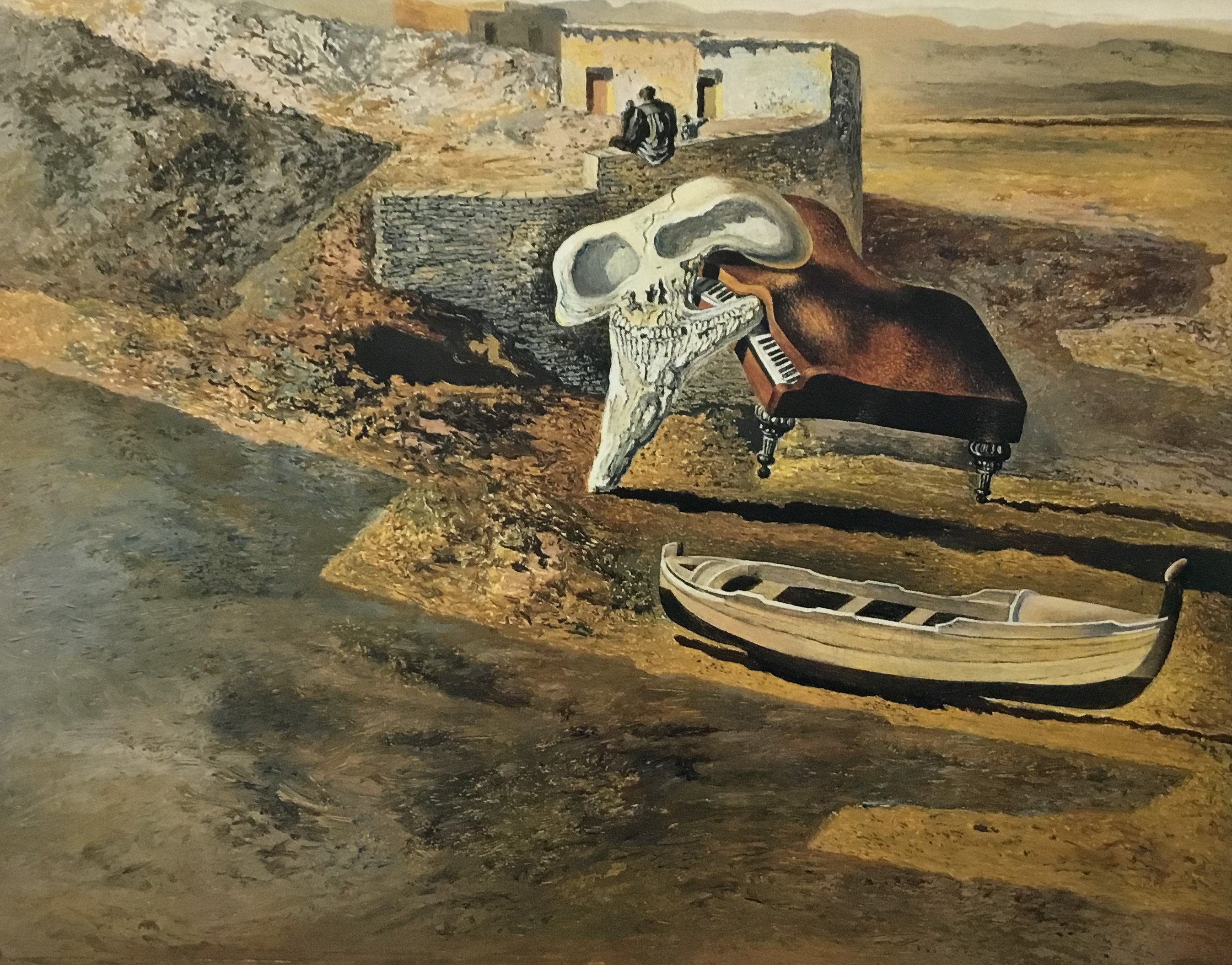 Salvador Dali Atmospheric Skull Sodomizing a Grand Piano Custom