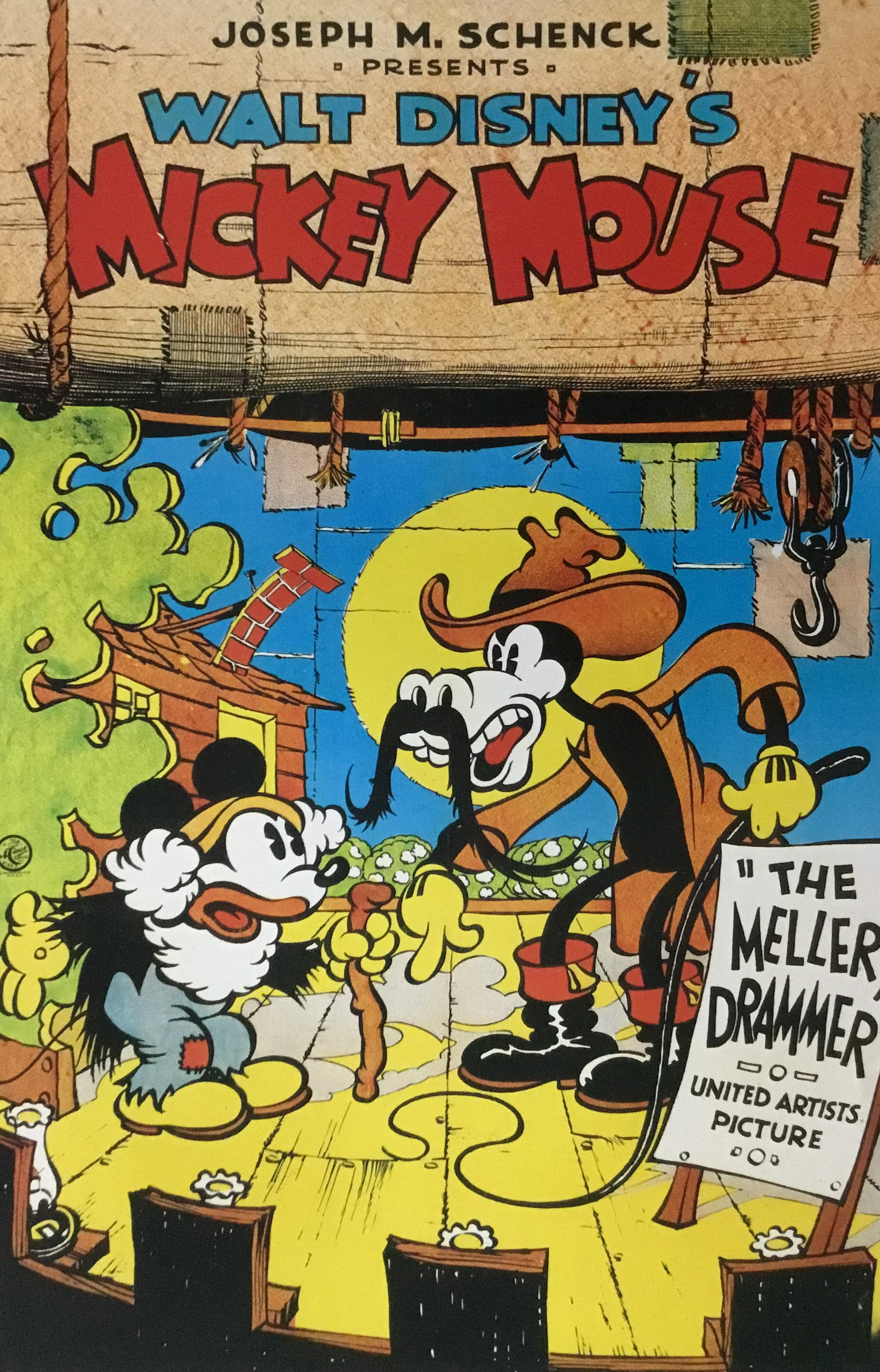 アンティークWALT DISNEY'S MICKEY MOUSE 木彫りポスター アンティークWALT DISNEY'S MICKEY MOUSE 木彫りポスター Amazon.com