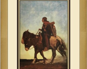 N C Wyeth Na Szlaku Październikowym Wydruk w Ramie na zamówienie