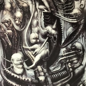 HR Giger H. R. Giger National Parc I Custom Framed Print image 2