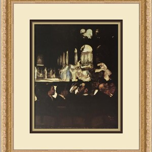 Impresión enmarcada personalizada del Ballet de Roberto el Diablo de Edgar Degas
