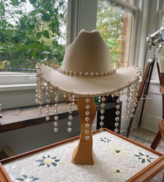 Pearl Drop Custom Made Cowgirl/cowboy Hat Western Wear Hat