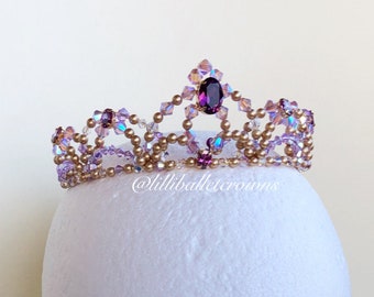 Fairy tiara, Amethyst BALLET TIARA, Ballet headpiece, Lilac Fairy tiara, Ballet Tiara, Ballet headpiece, Medora tiara, Sugar Plum Fairy