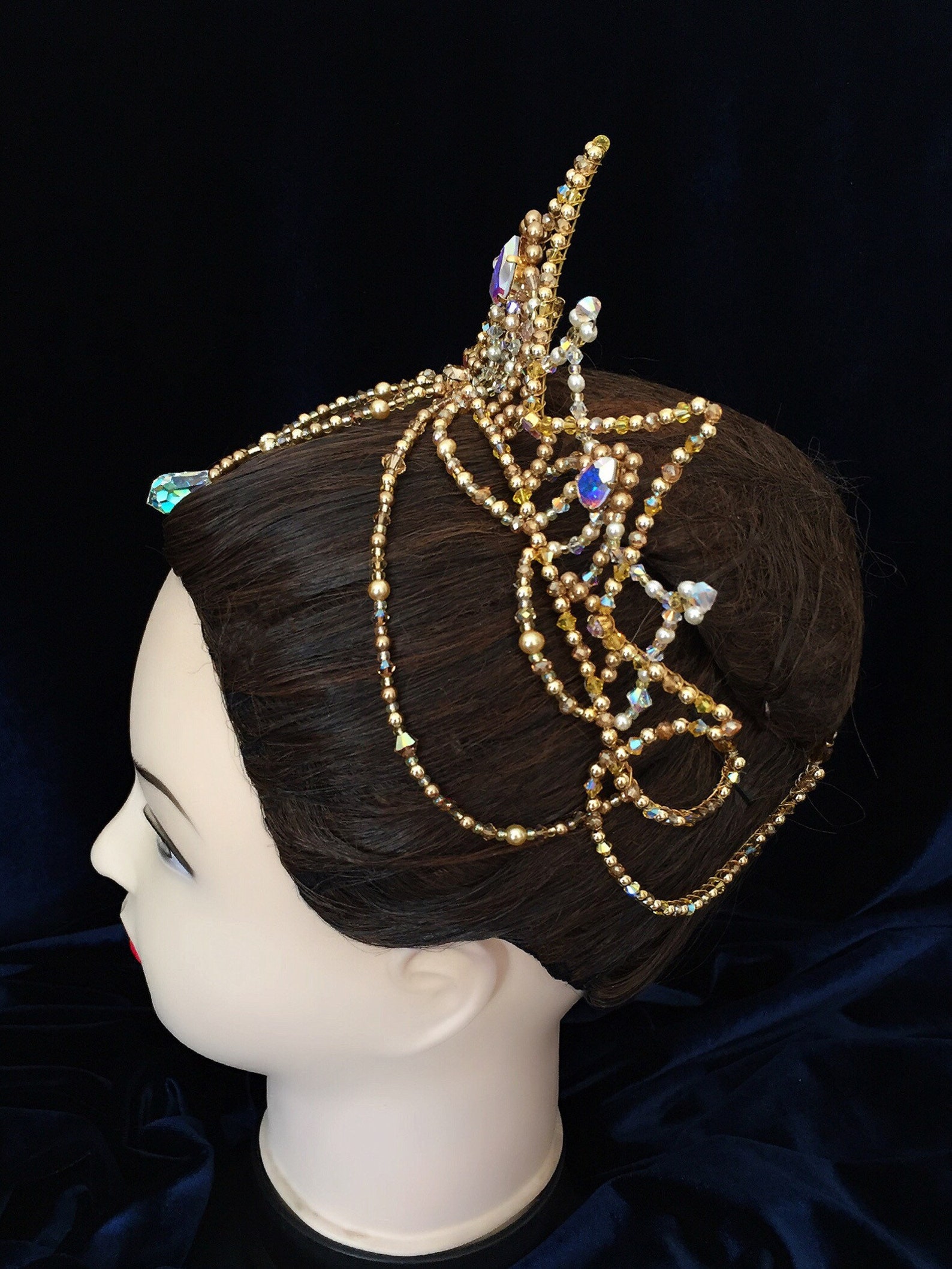 Tiara - Elegant Crystal and Silver Gamzatti Design main image 1