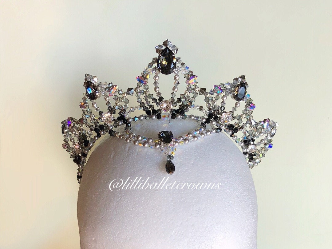 ODILE TIARA , Black Swan Tiara, Ballet Tiara, BALLET Headpiece