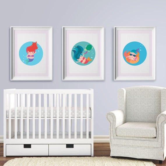 little mermaid nursery