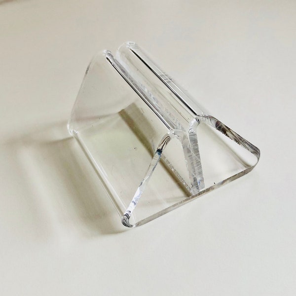 Acrylic PINCH Stand Sign Card Display Holders, Clear Stands for Acrylic Wedding Signs, Wedding Sign Holders, Acrylic Table Number Place Card