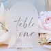 see more listings in the Table Numbers/Place Card section