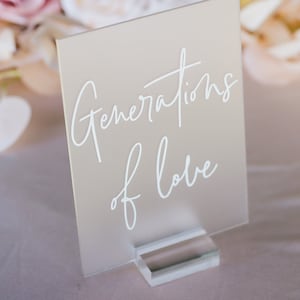 JUSTDOLIFE 5PCS Display Stand Clear Sign Table Card Holder Place Card Holder