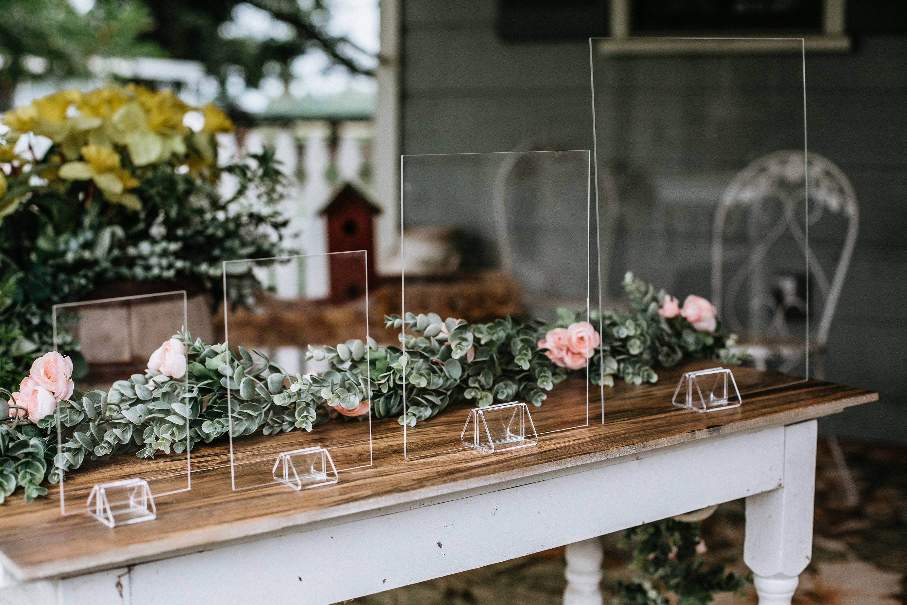 Acrylic PINCH Stand Sign Card Display Holders Clear Stands Etsy UK