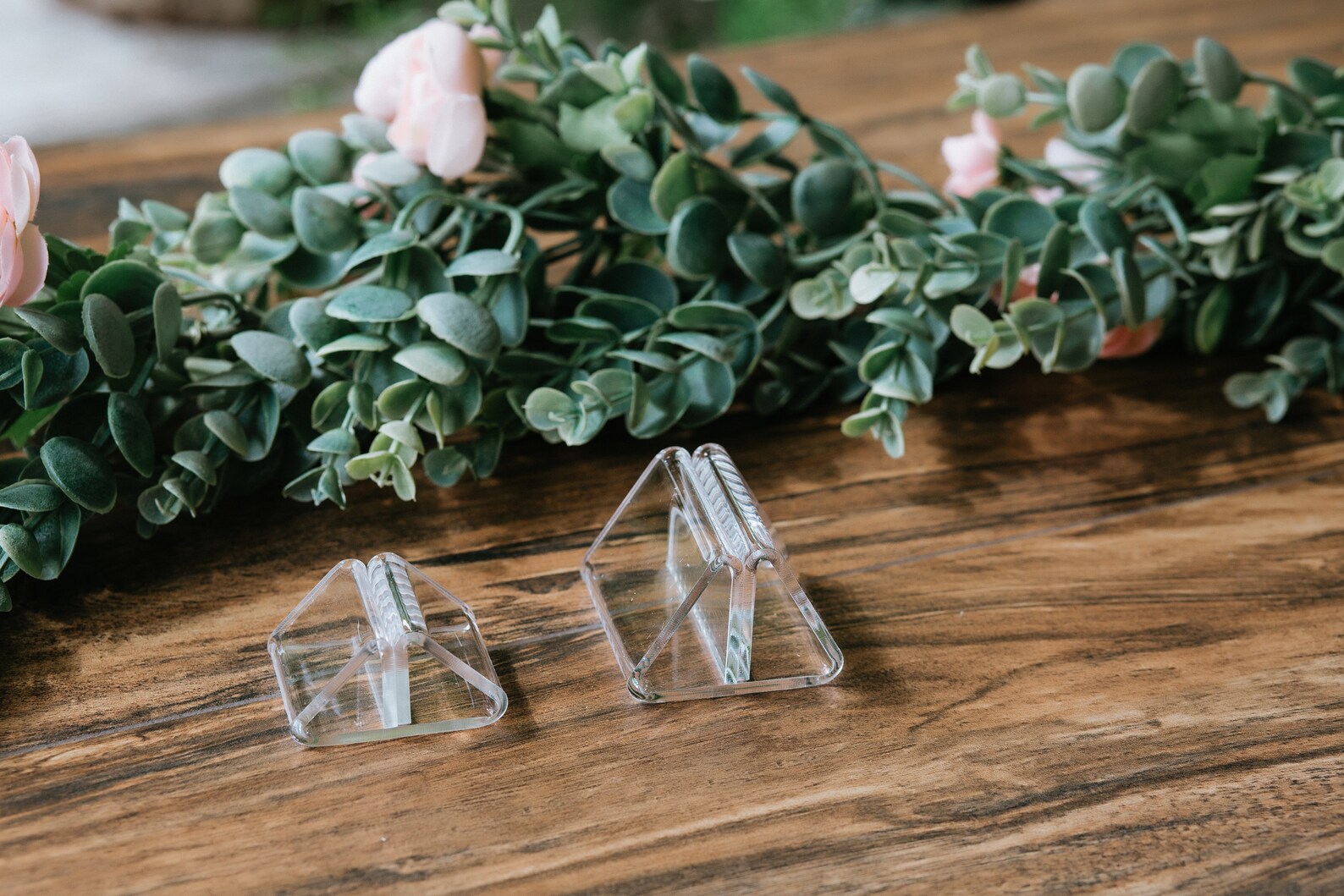 Acrylic PINCH Stand Sign Card Display Holders Clear Stands Etsy