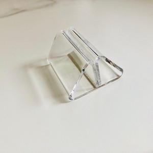 Acrylic PINCH Stand Sign Card Display Holders, Clear Stands for Acrylic Wedding Signs, Wedding Sign Holders, Acrylic Table Number Place Card