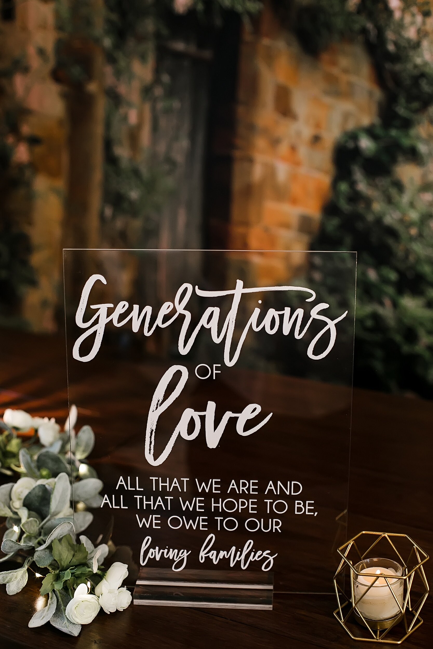 Generations Of Love All That We Are And That We Hope To Be We Etsy