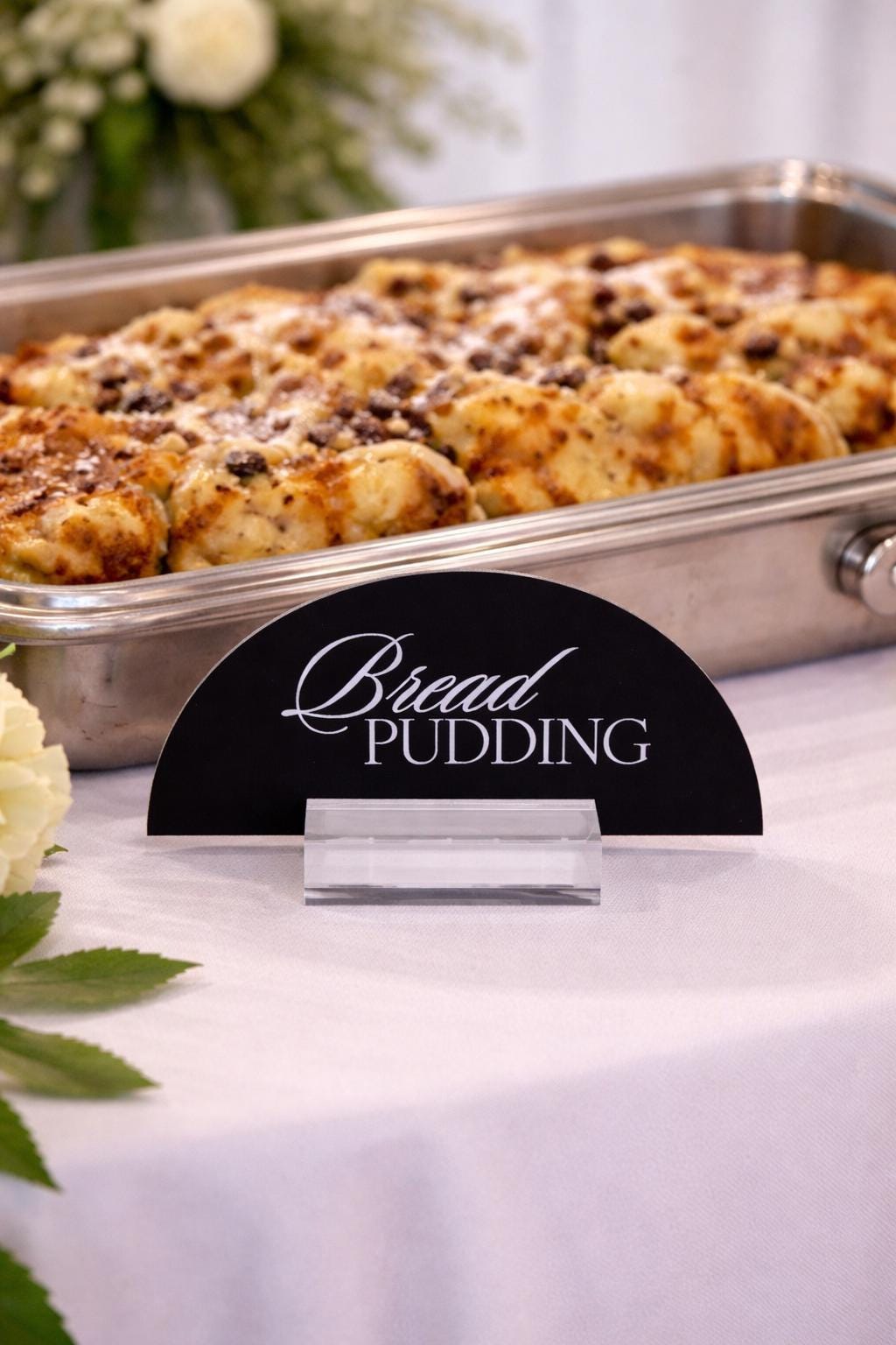 Acrylic Buffet Food Name Signs, Wedding Dessert Table Title Entree ...