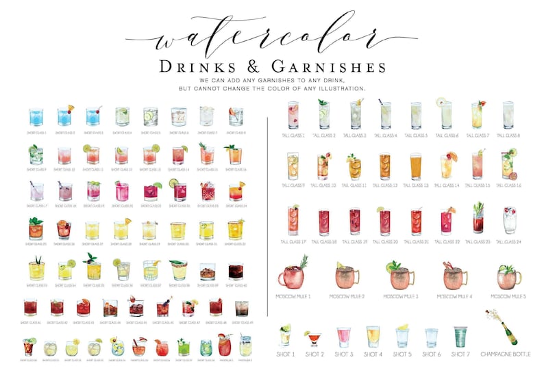 ARCH 3D Mirror Gold Foil Signature Drinks Menu Custom Minimalist Acrylic Wedding Sign, His Her Bride Groom Cocktails Signage zdjęcie 7