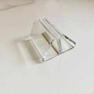 Acrylic PINCH Stand Sign Card Display Holders, Clear Stands for Acrylic Wedding Signs, Wedding Sign Holders, Acrylic Table Number Place Card