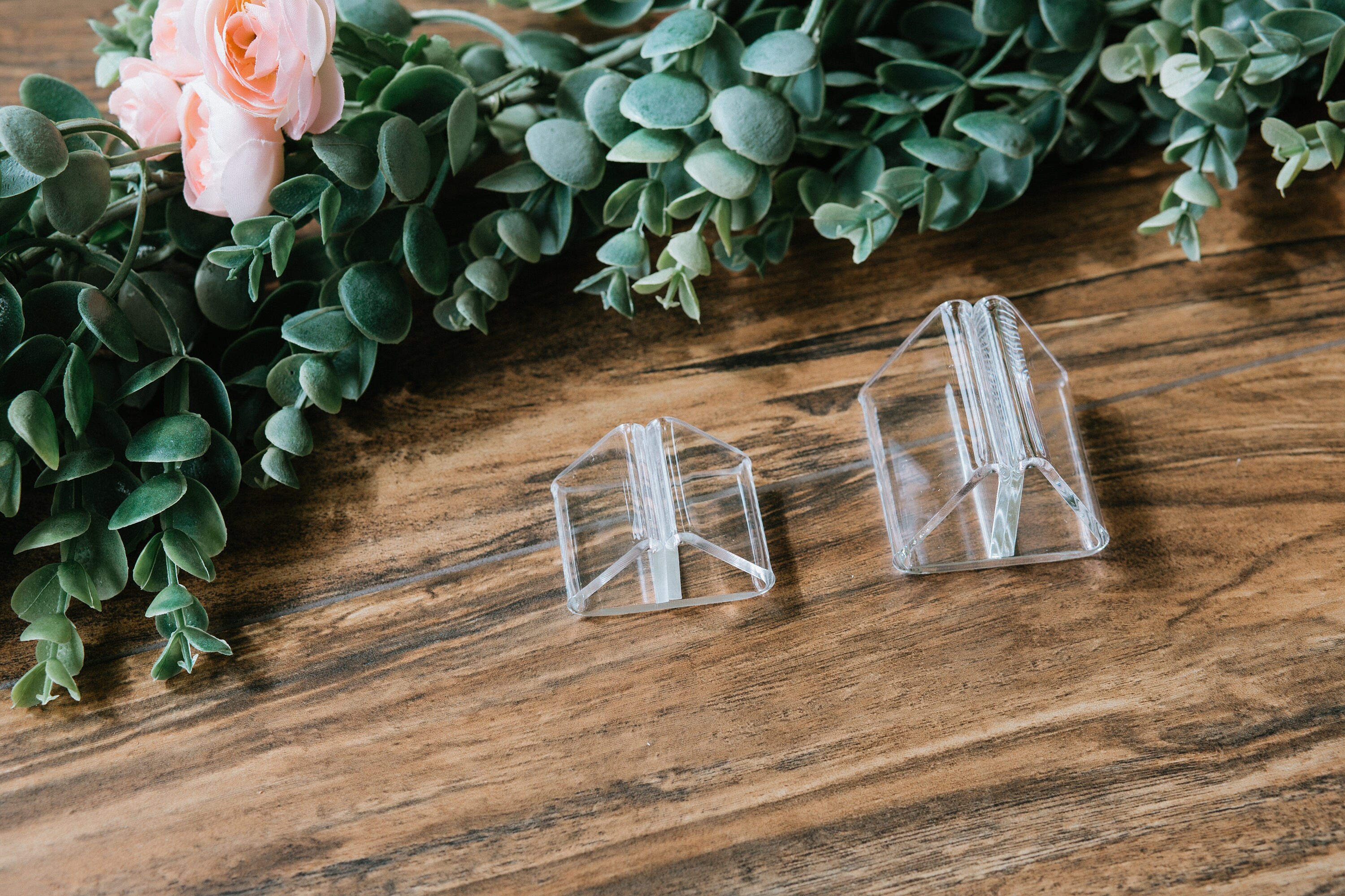 Acrylic PINCH Stand Sign Card Display Holders Clear Stands Etsy UK