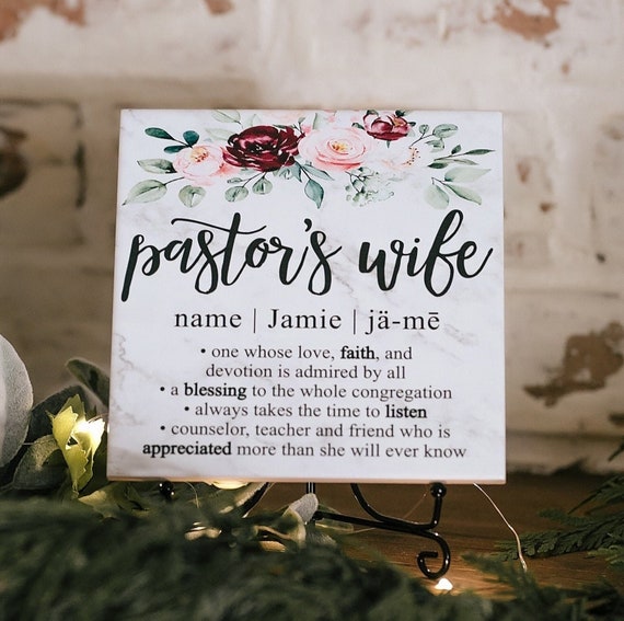 Pastor wife sale appreciation ideas