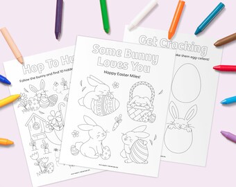 Pagine da colorare, Pasqua, Primavera, Attività artistiche per bambini, STAMPABILE PER FESTE