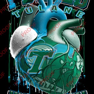 Design da Universidade de Tulane em PNG