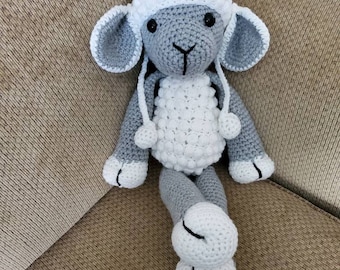 Lamb stuffie lamb amigurumi lamb plush