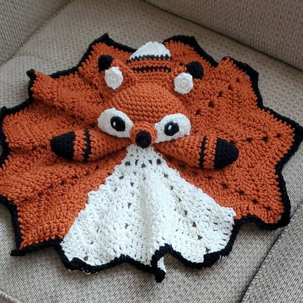 Fox lovey fox security blanket woodland lovey woodland animal woodland theme lovey